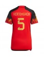 Billige Belgia Jan Vertonghen #5 Hjemmedrakt Dame VM 2022 Kortermet